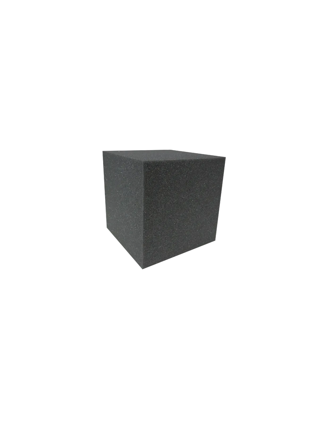 Black 6" foam pit cubes