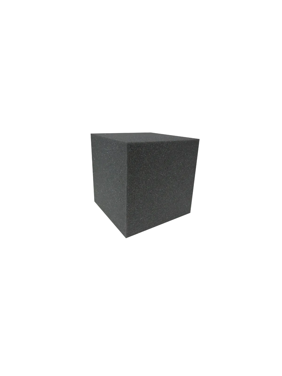 Black 6" foam pit cubes