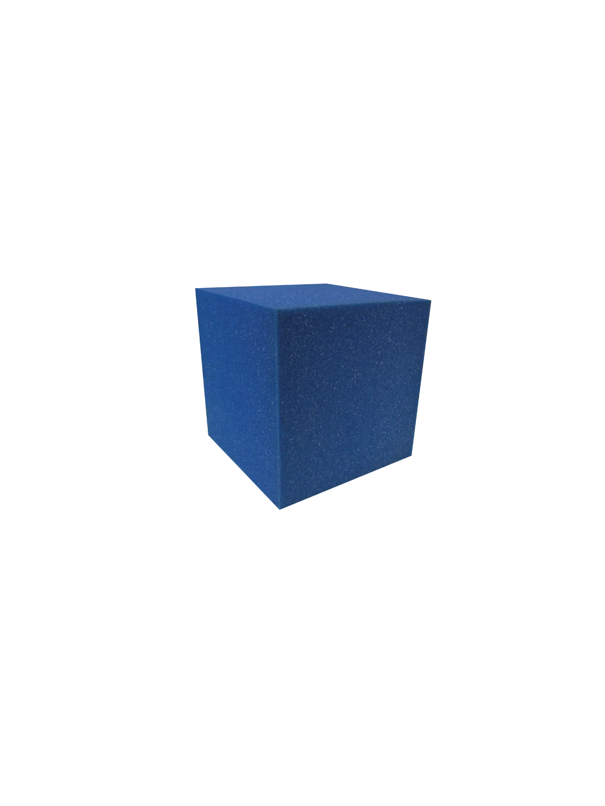 Blue 6" foam pit cubes