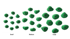 Climbing Wall Holds - Curated Set of 30