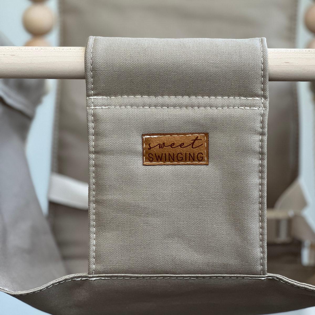 Organic Cotton Indoor High Back Baby & Toddler Swing