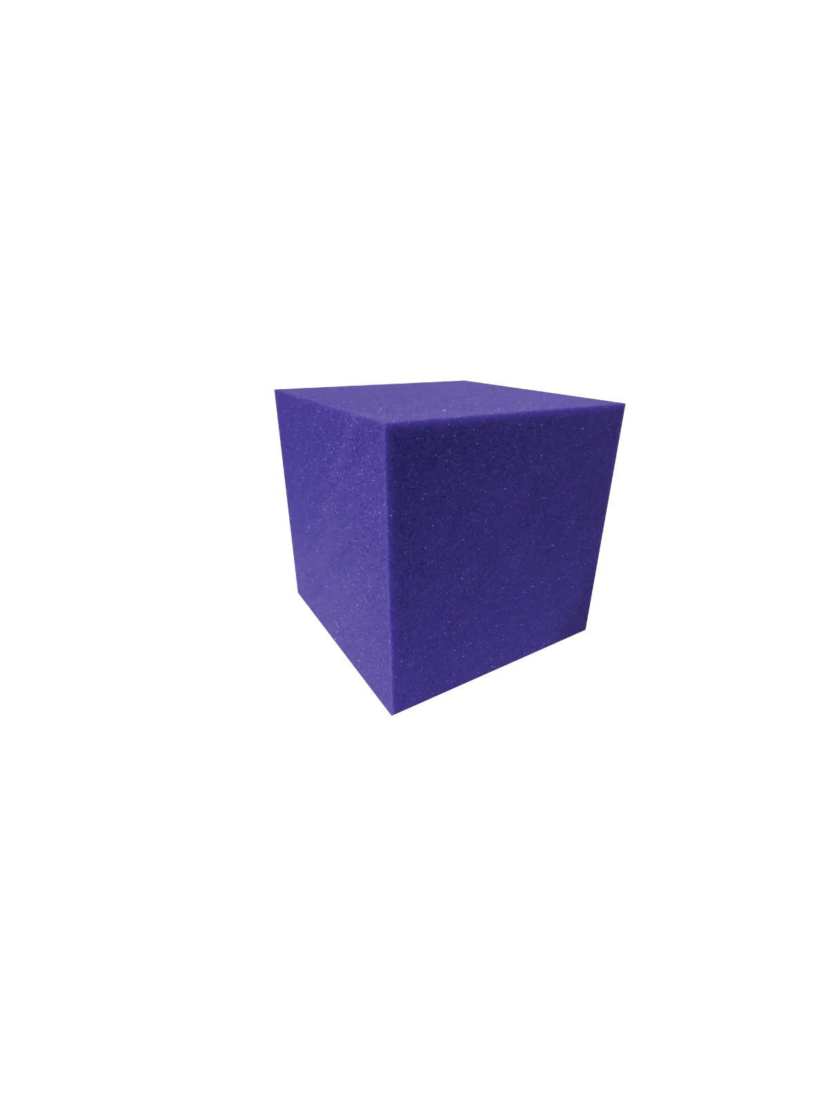 Purple 6" foam pit cubes