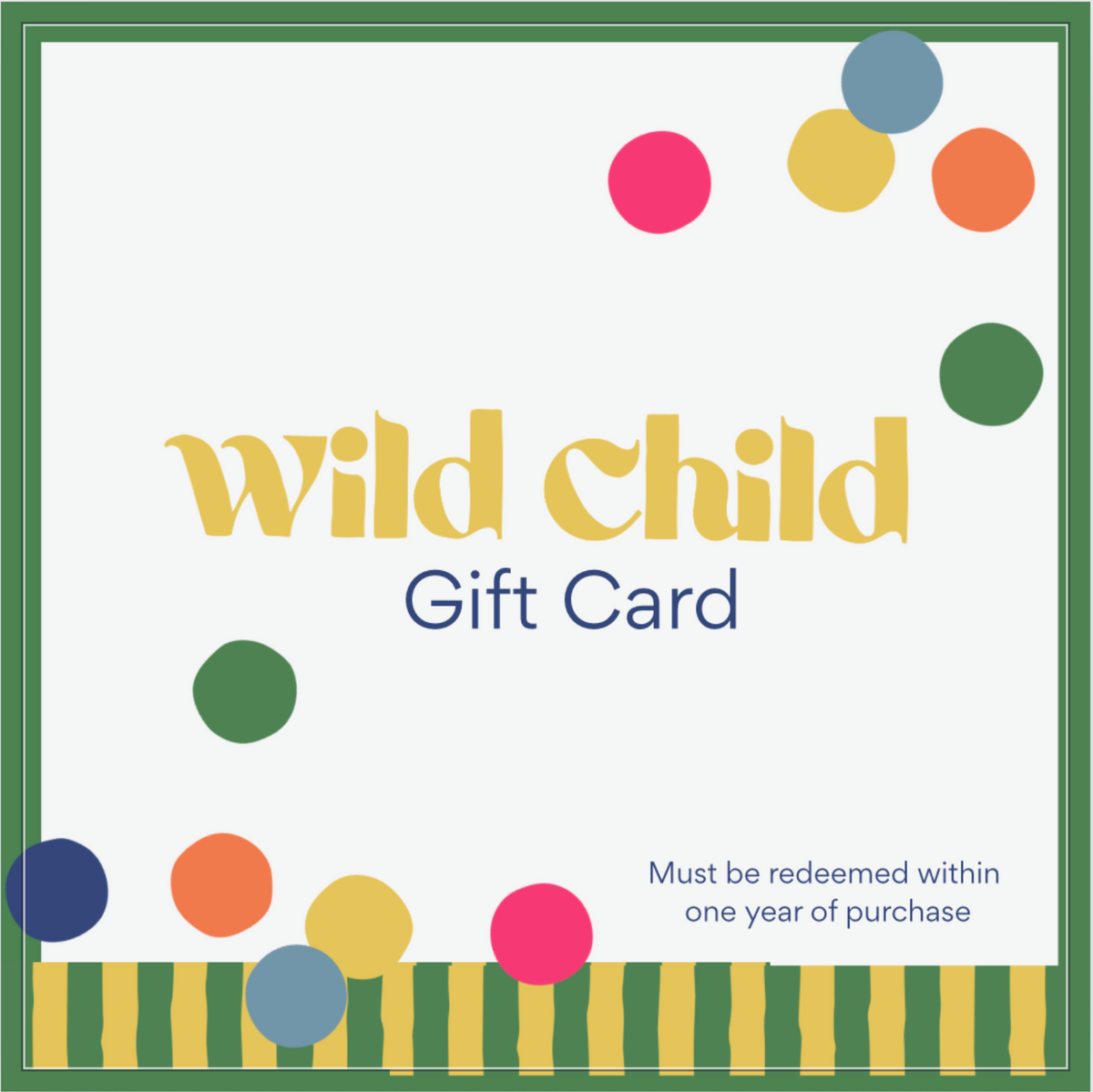 Wild Child Gift Card