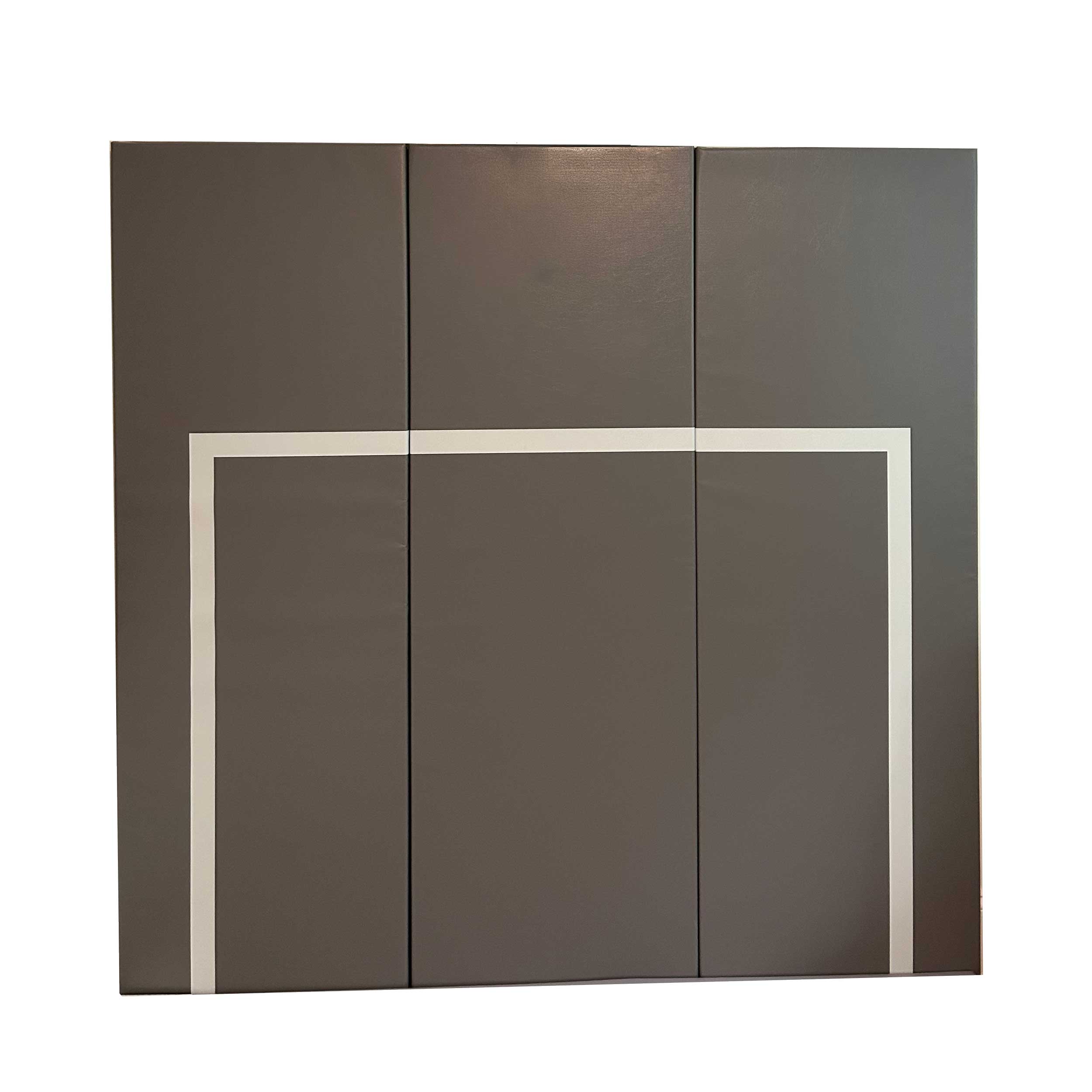 Padded Wall with Soccer Goal